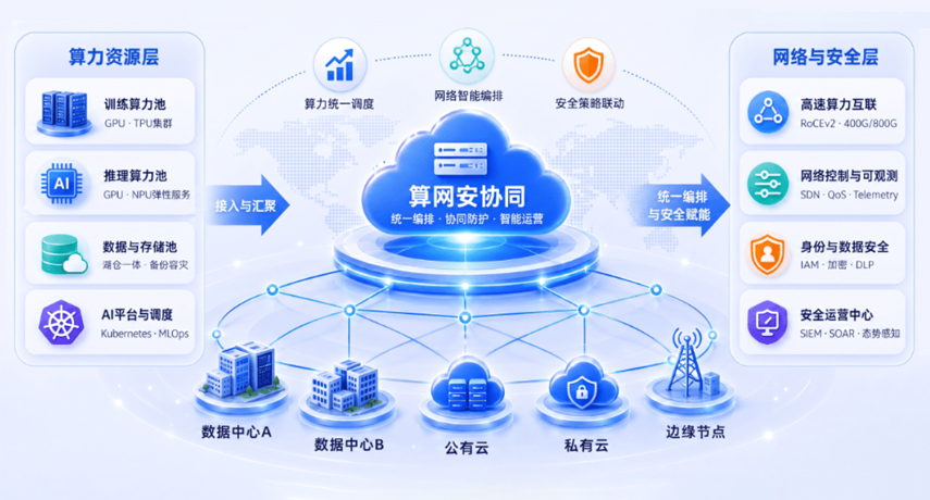 算网安一体化架构图
